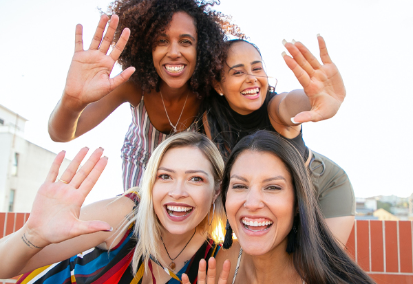 Group of Woman Posing, Smiling | Samaritan Village